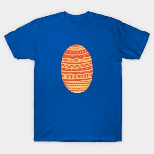 The red and yellow decorated easter egg, version 2 T-Shirt